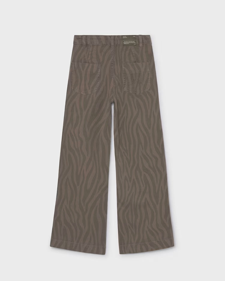 MAYORAL PRINTED WIDE LEG PANTS - LEOPARD