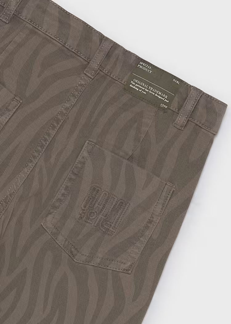 MAYORAL PRINTED WIDE LEG PANTS - LEOPARD