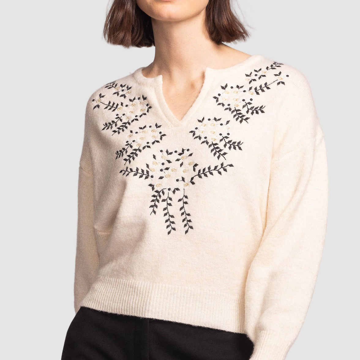 PINK MARTINI IDA SWEATER - BEIGE