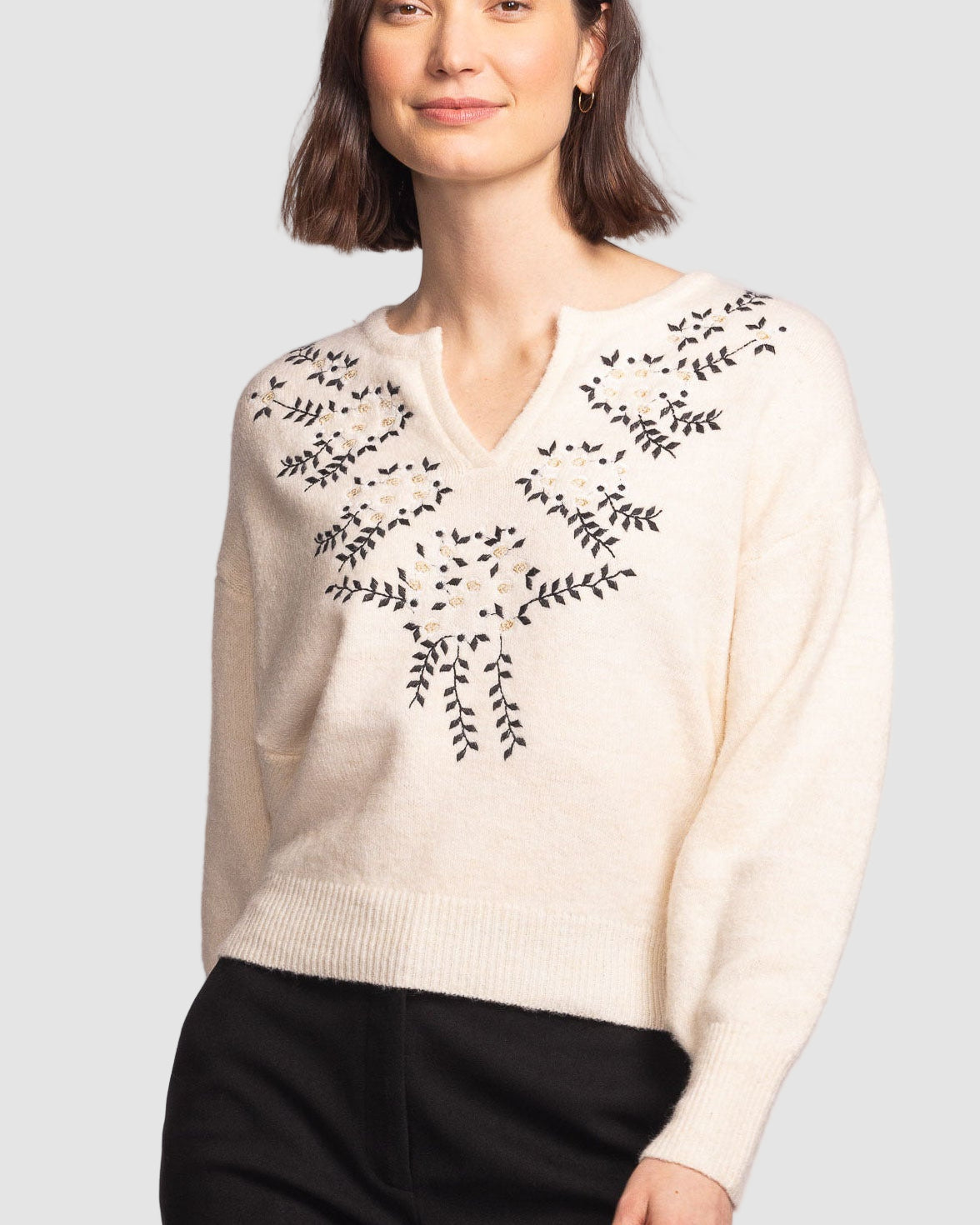 PINK MARTINI IDA SWEATER - BEIGE