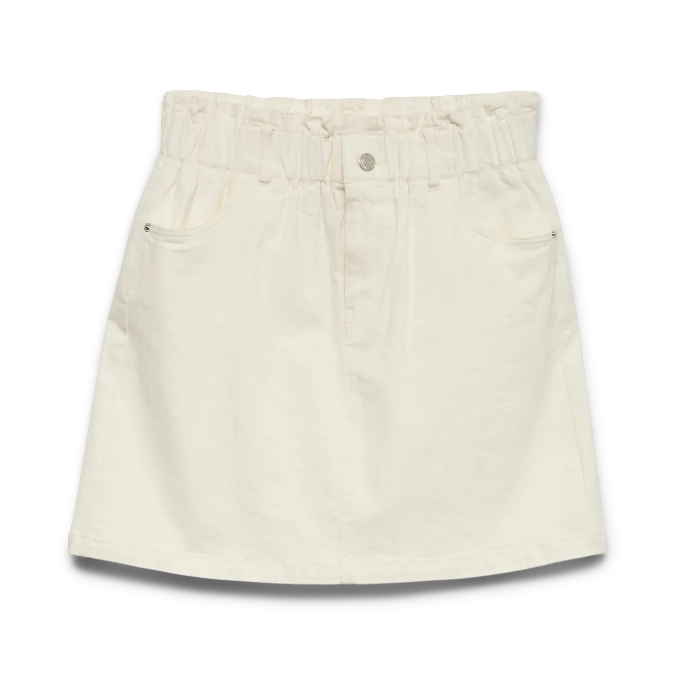 VM WILD PAPERBAG SKIRT - SNOW WHITE