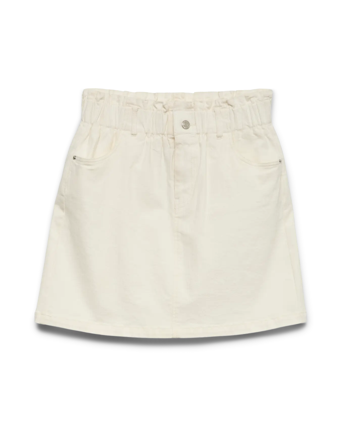 VM WILD PAPERBAG SKIRT - SNOW WHITE