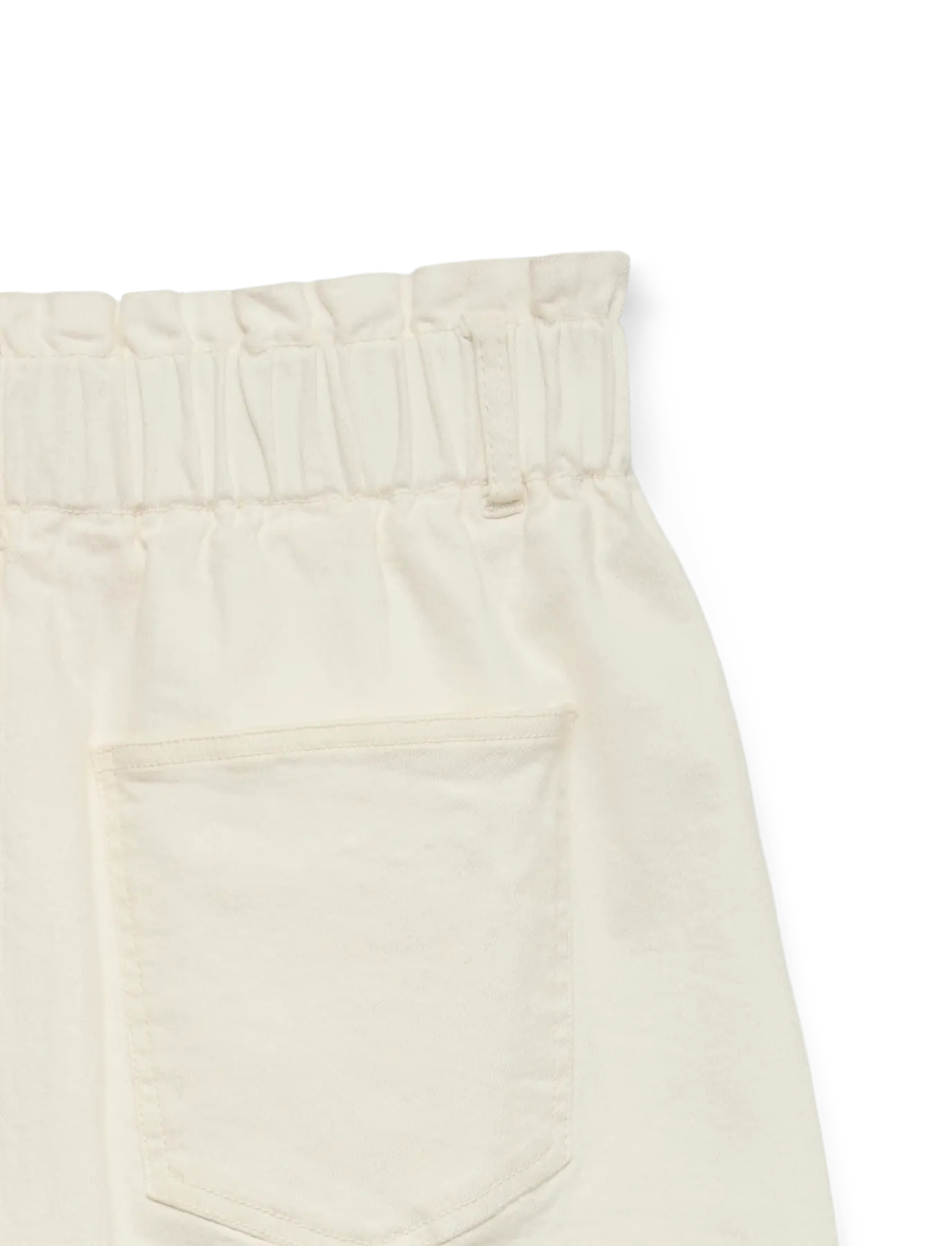 VM WILD PAPERBAG SKIRT - SNOW WHITE