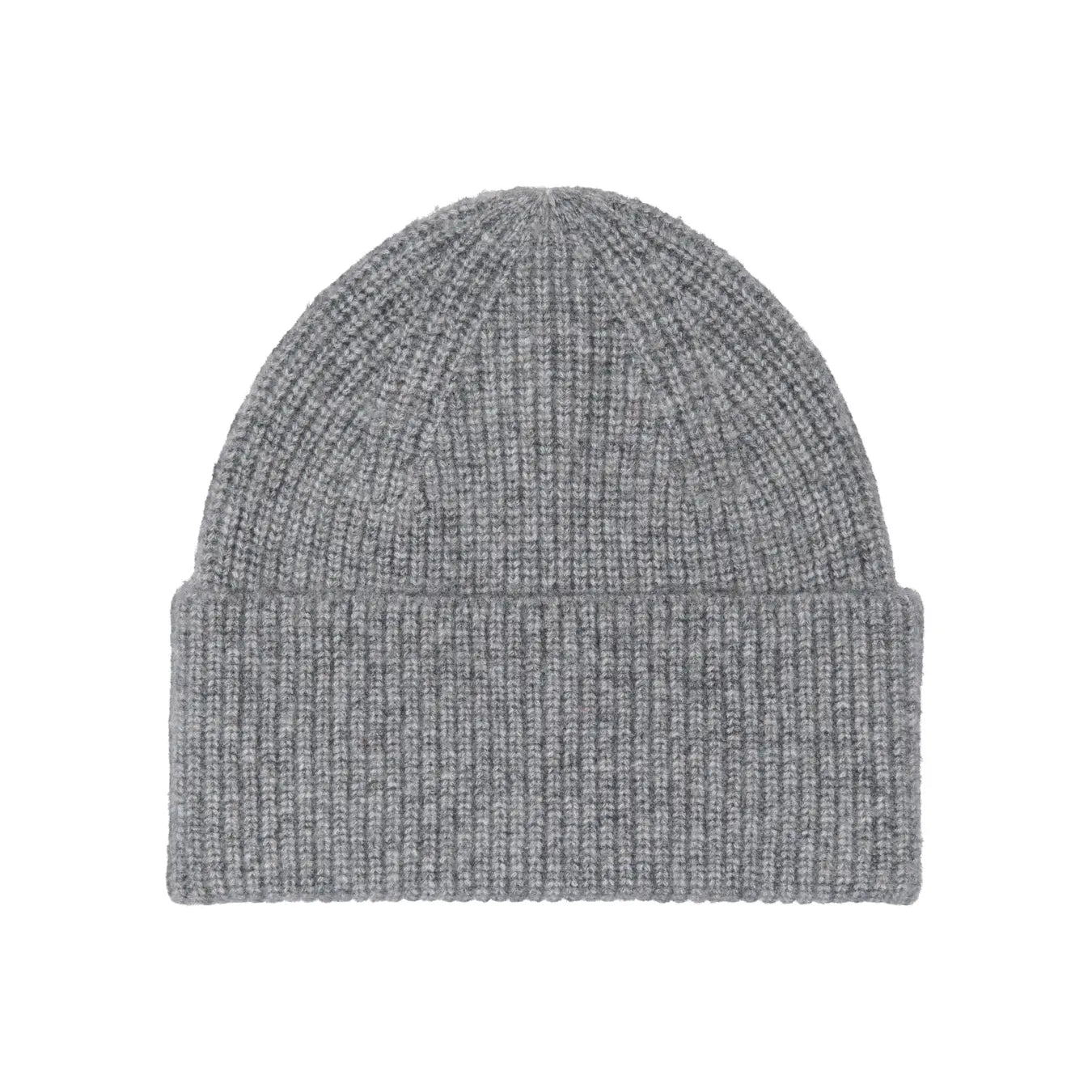 ONLY INGRID RIB BASIC BEANIE - DARK GREY MELANGE