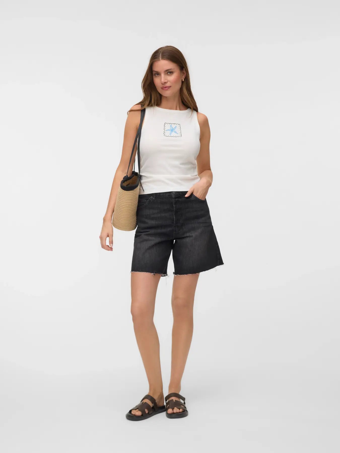VM ALLY HIGHNECK TANK - GREEN BLUE SHELL
