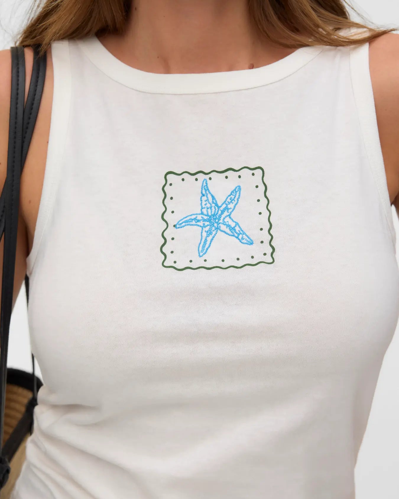 VM ALLY HIGHNECK TANK - GREEN BLUE SHELL