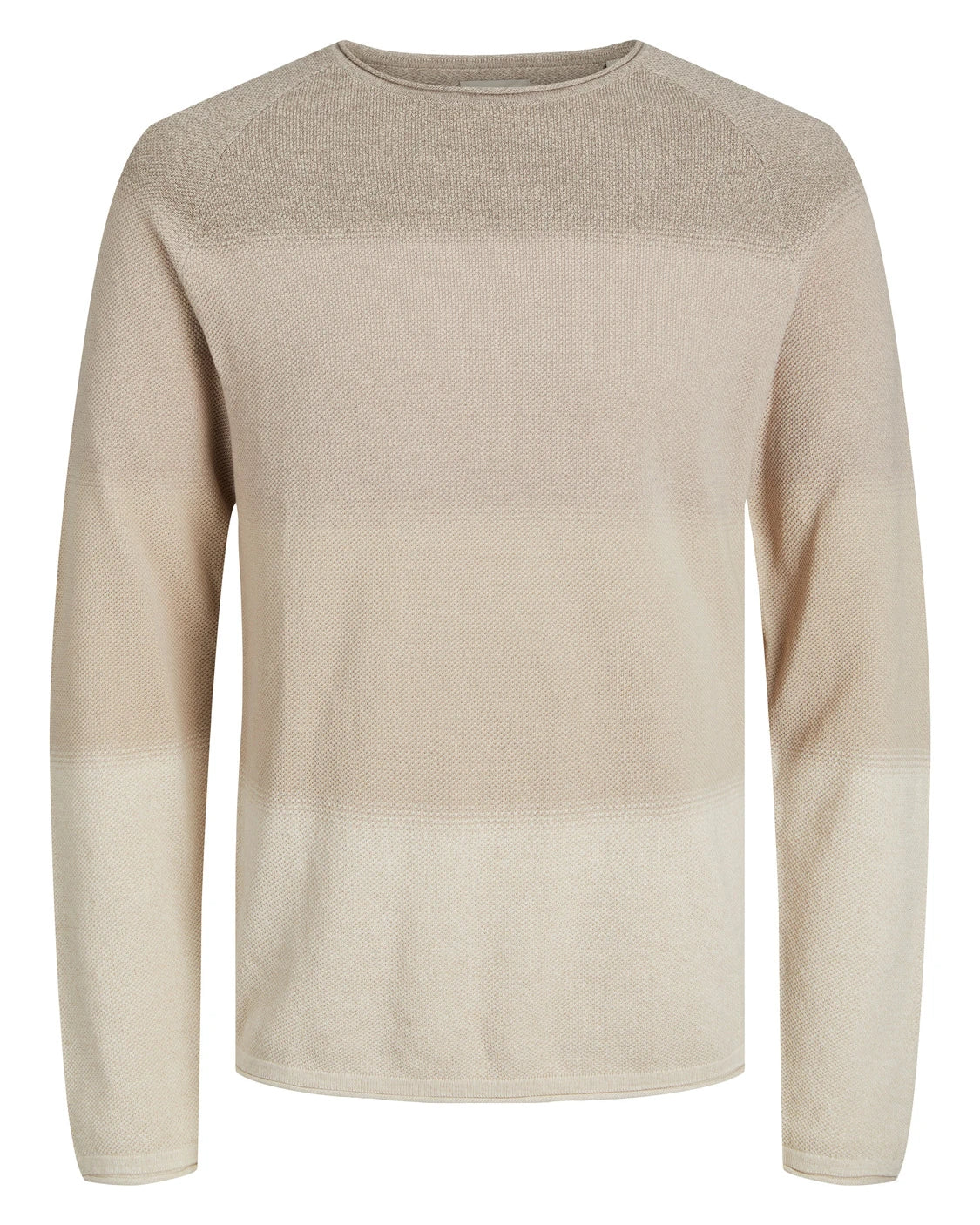 HILL KNIT CREW NECK PULLOVER - OATMEAL