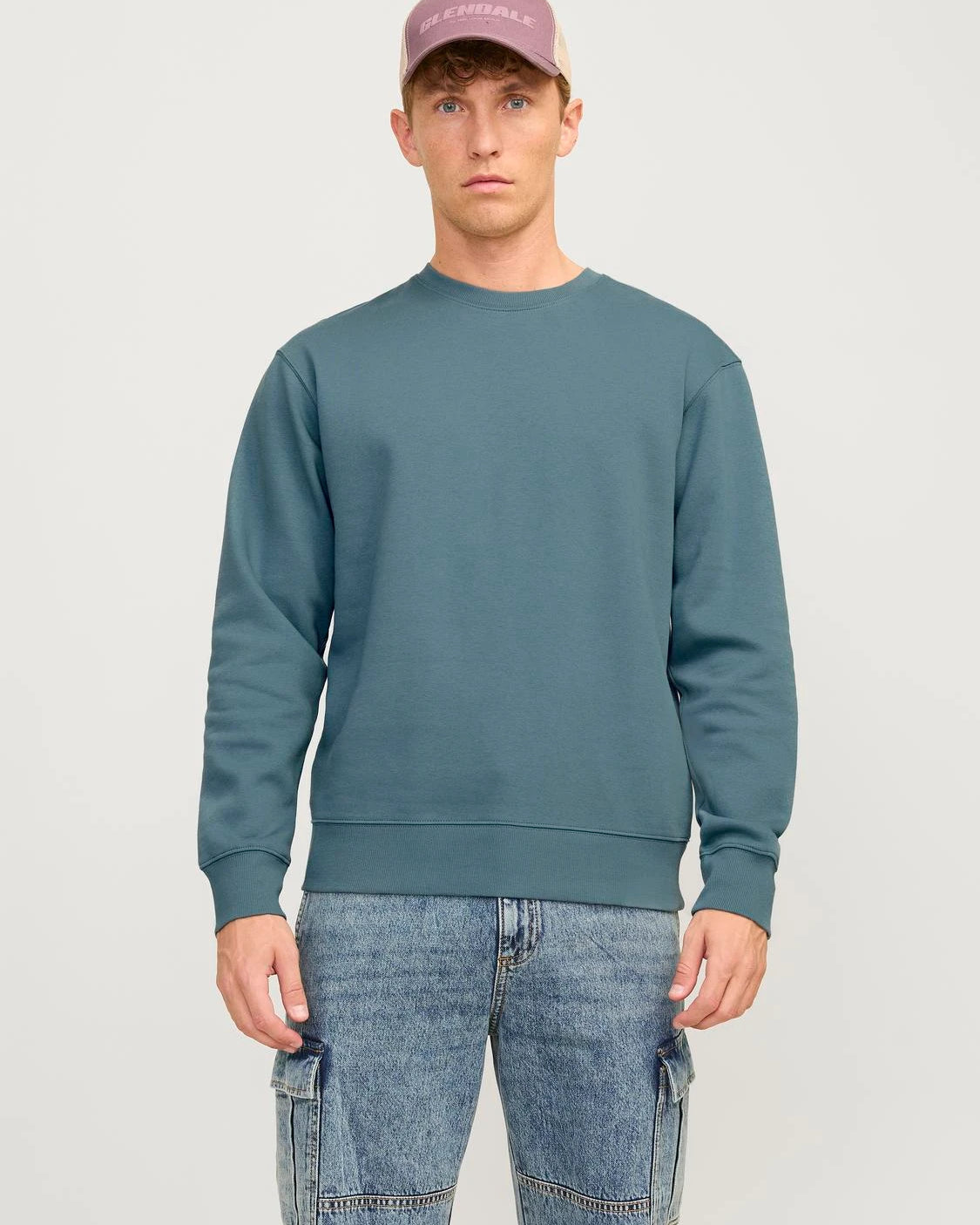 STAR BASIC SWEATSHIRT - GOBLIN BLUE