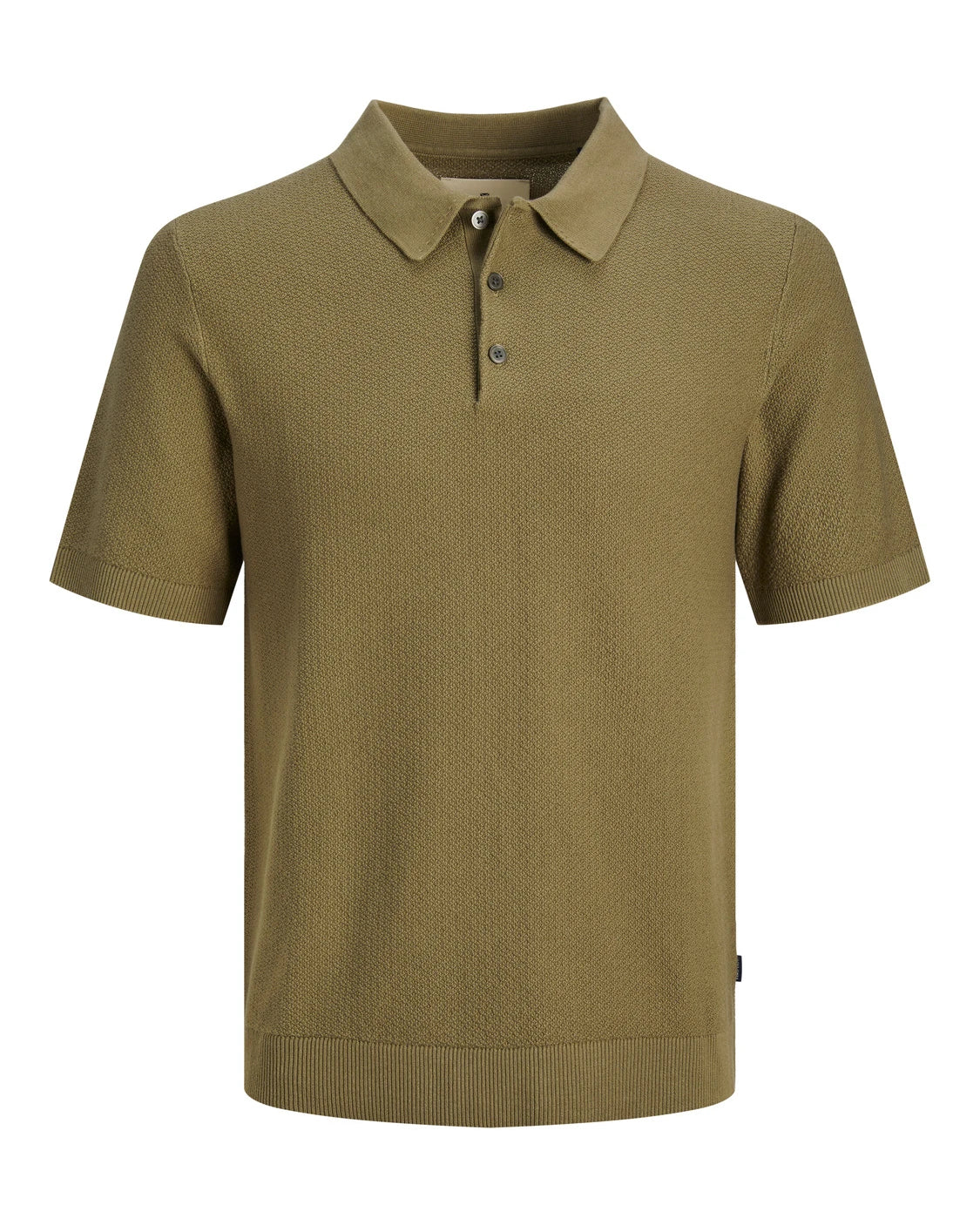 ANDRI KNIT POLO - ALOE