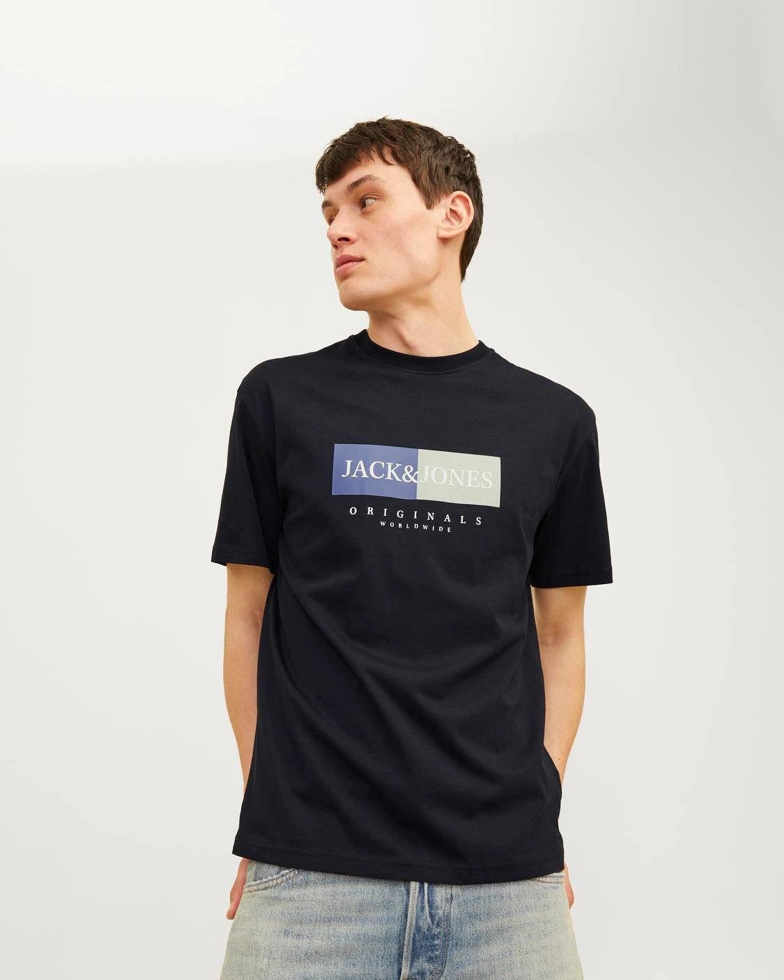 FREDERICK LOGO TEE - BLACK