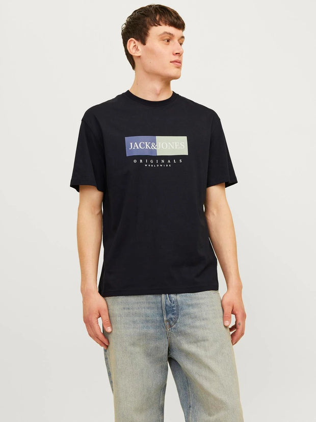 FREDERICK LOGO TEE - BLACK