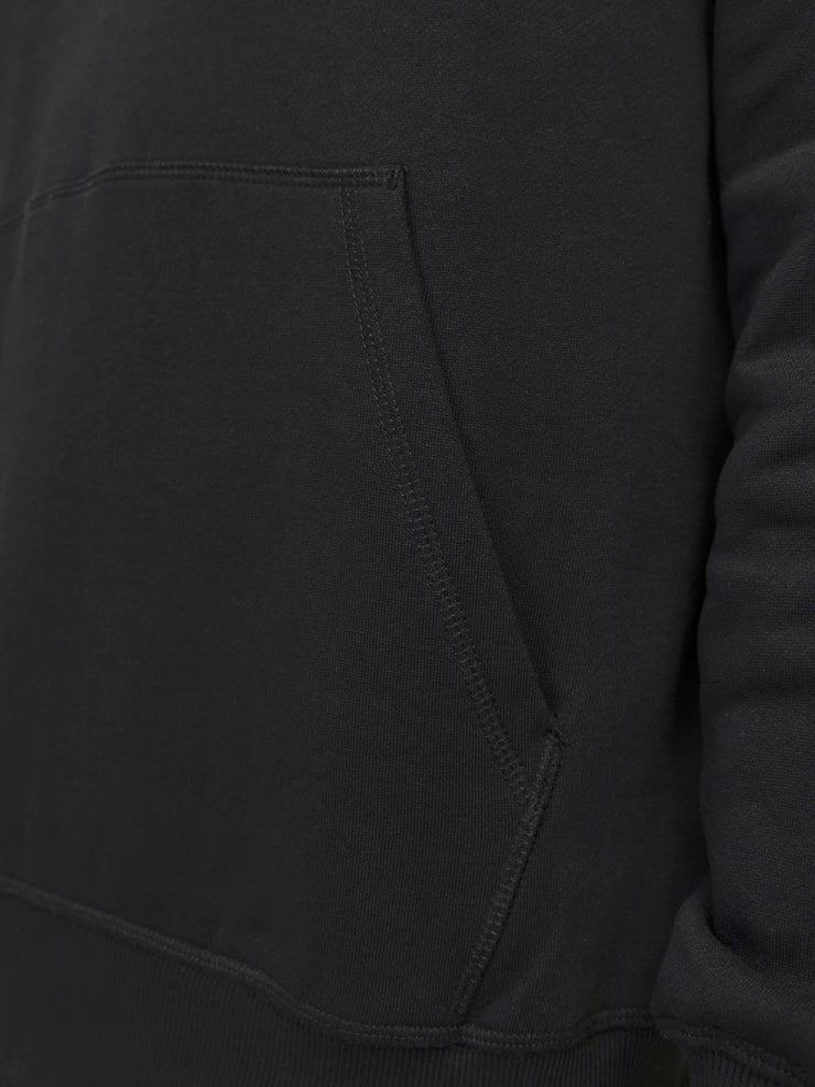 FREDERIKSBERG QUARTER ZIP SWEATSHIRT - BLACK