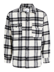 BRADLEY OLLIE OVERSHIRT - CLOUD DANCER CHECK