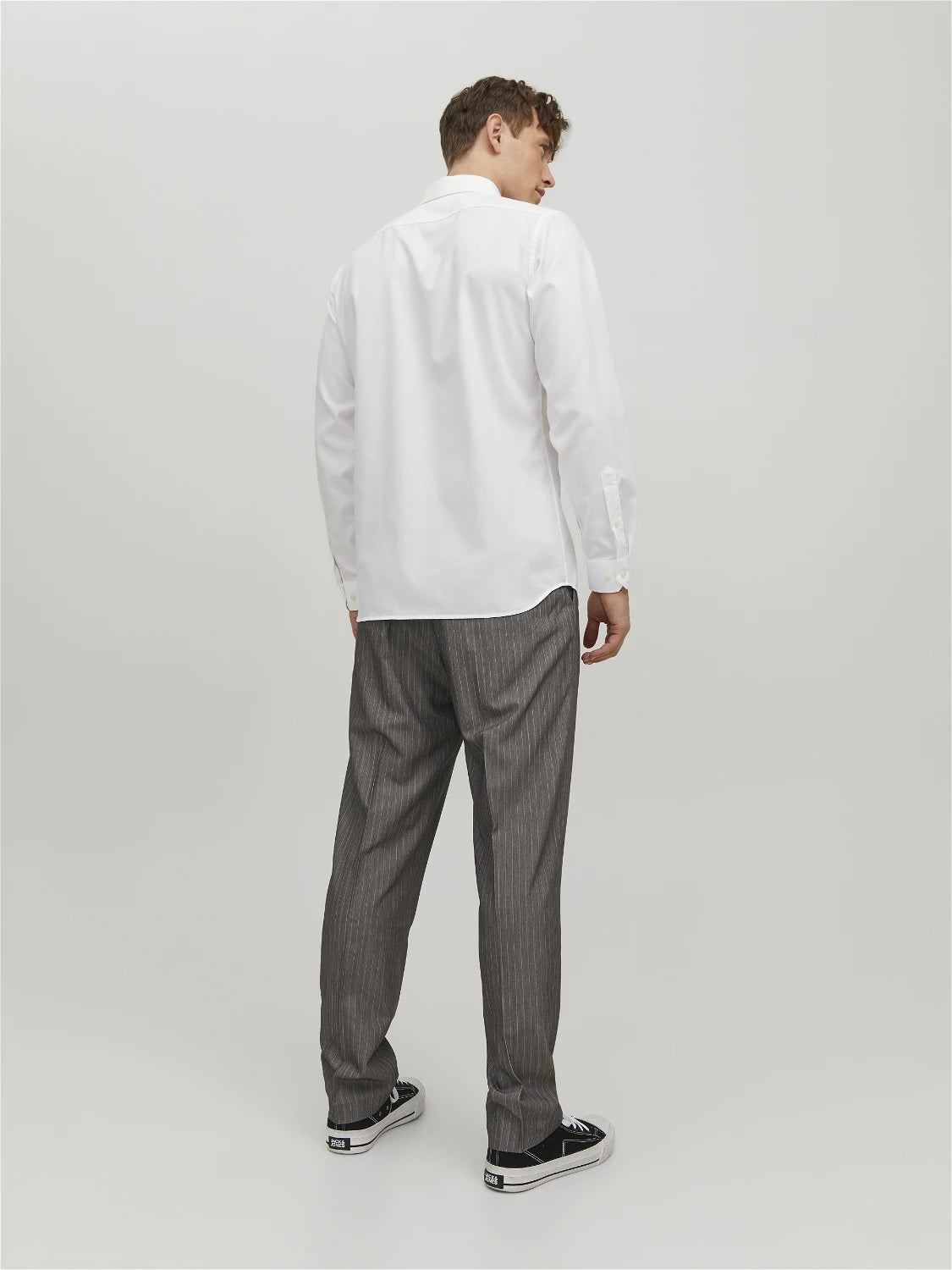 PARKER LS DRESS SHIRT - WHITE