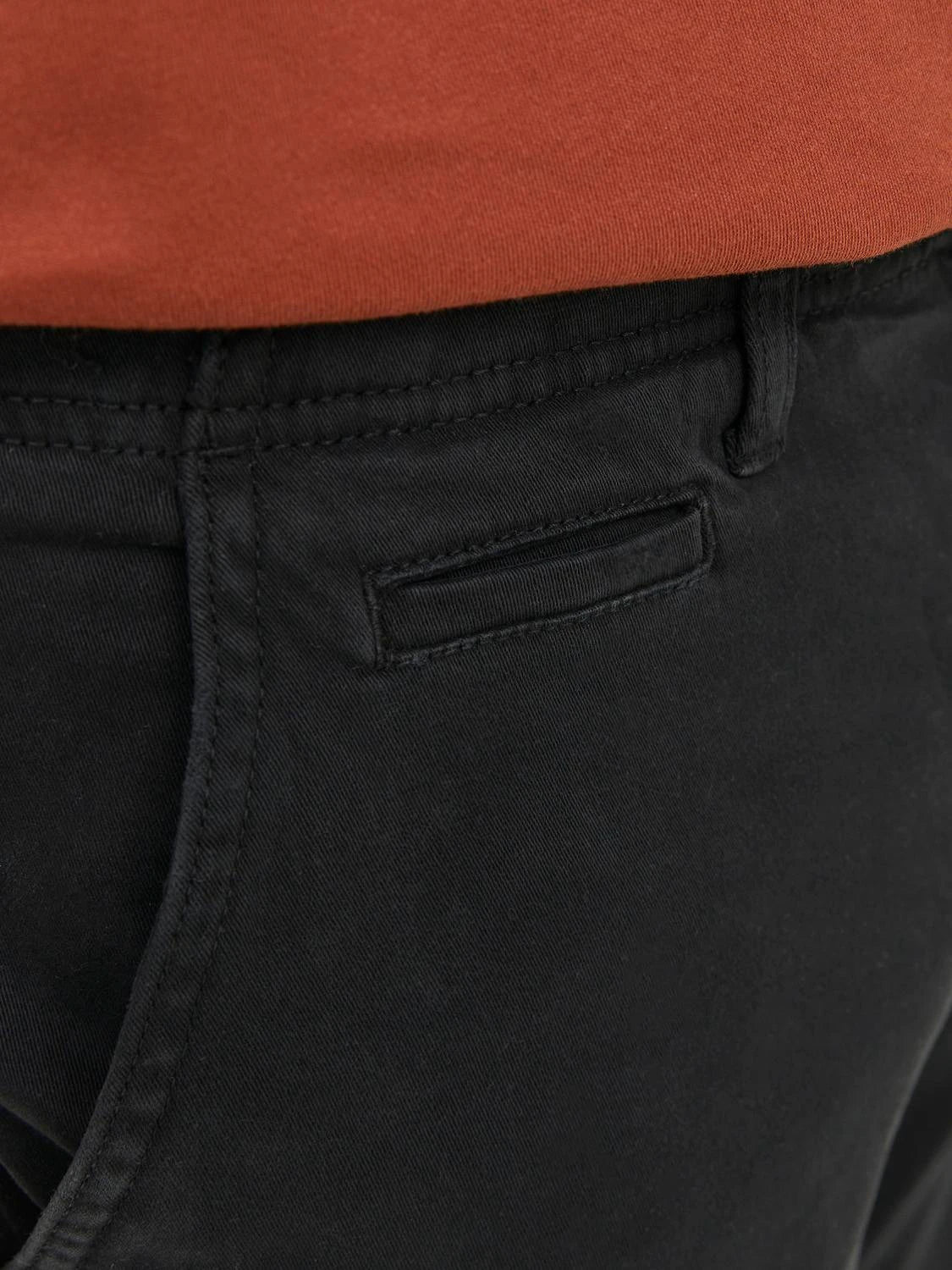 STACE TAPERED FIT CHINO - BLACK