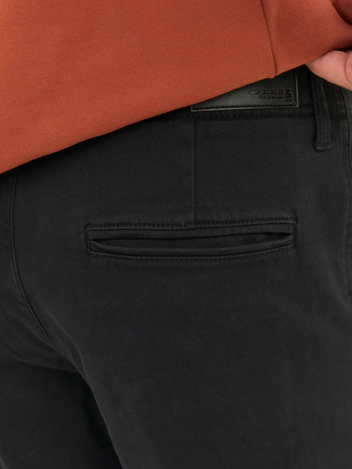 STACE TAPERED FIT CHINO - BLACK