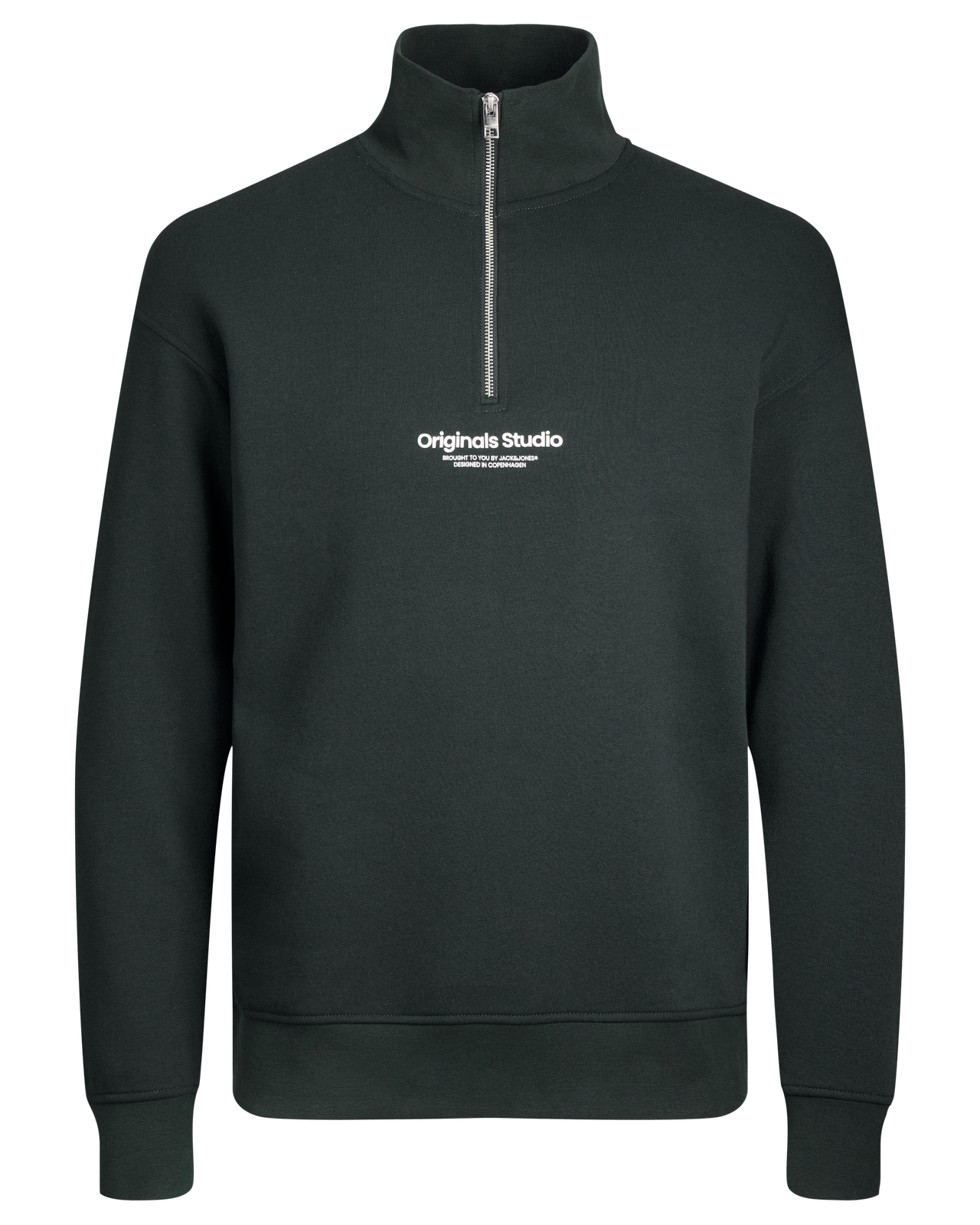 VESTERBRO QUARTER ZIP SWEATSHIRT - FOREST RIVER