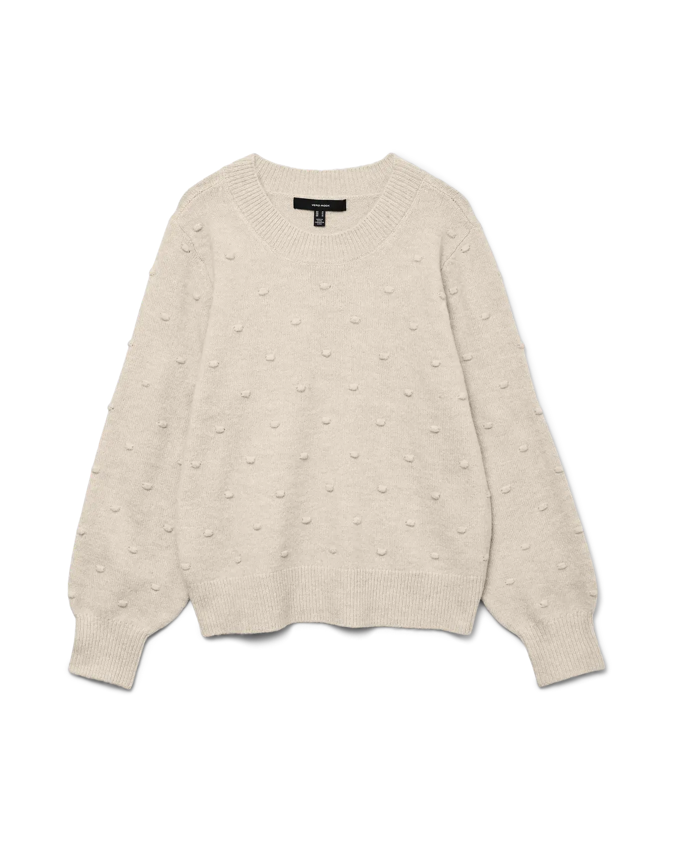 VM FRANCESCA O NECK PULLOVER - BIRCH