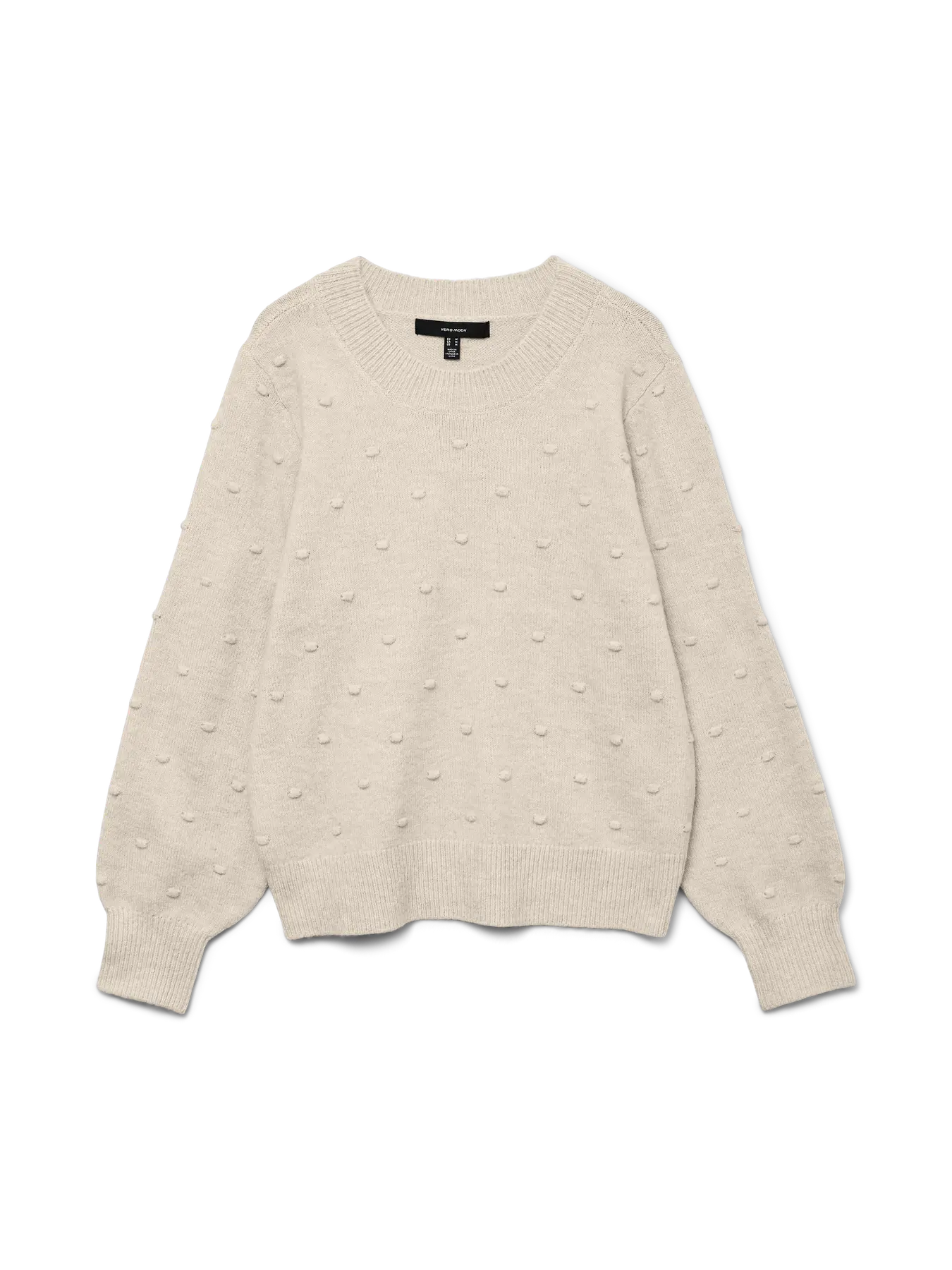 VM FRANCESCA O NECK PULLOVER - BIRCH