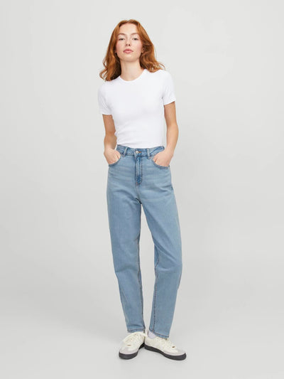 Tristen Wide Leg Cuffed Jeans – Lauriebelles