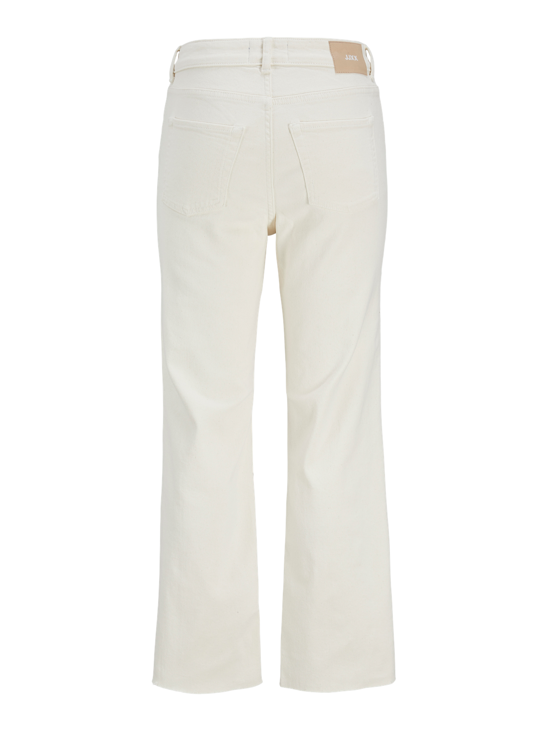 JJXX NICE SLIM STRAIGHT MID WAIST JEANS - WHITE DENIM