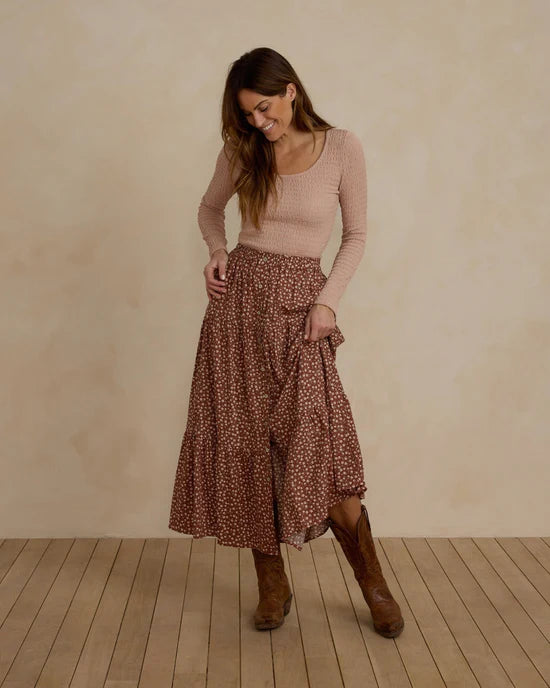 RYLEE + CRU JOELLE SKIRT - ROSETTE