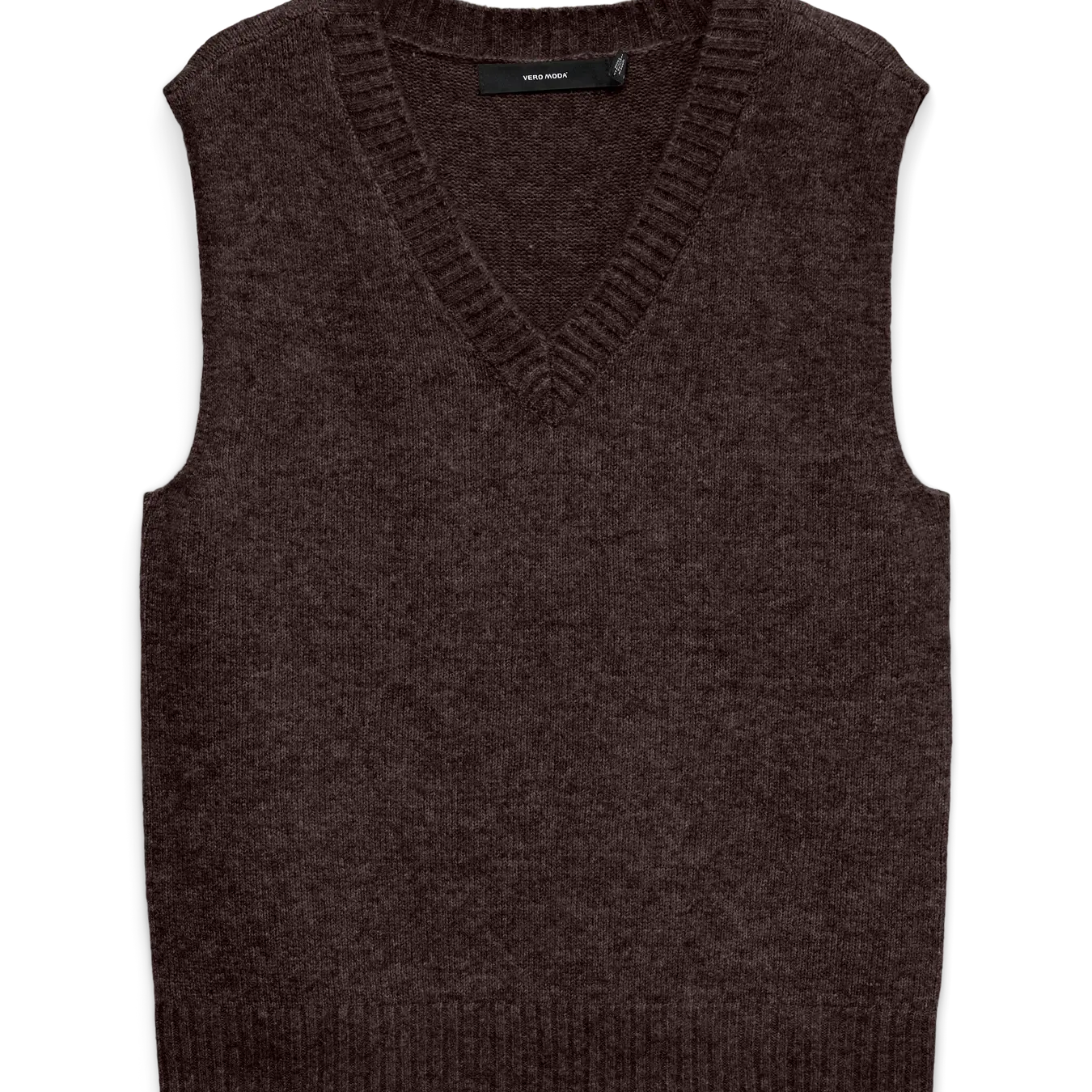VM BOOM V NECK VEST - CHOCOLATE TORTE
