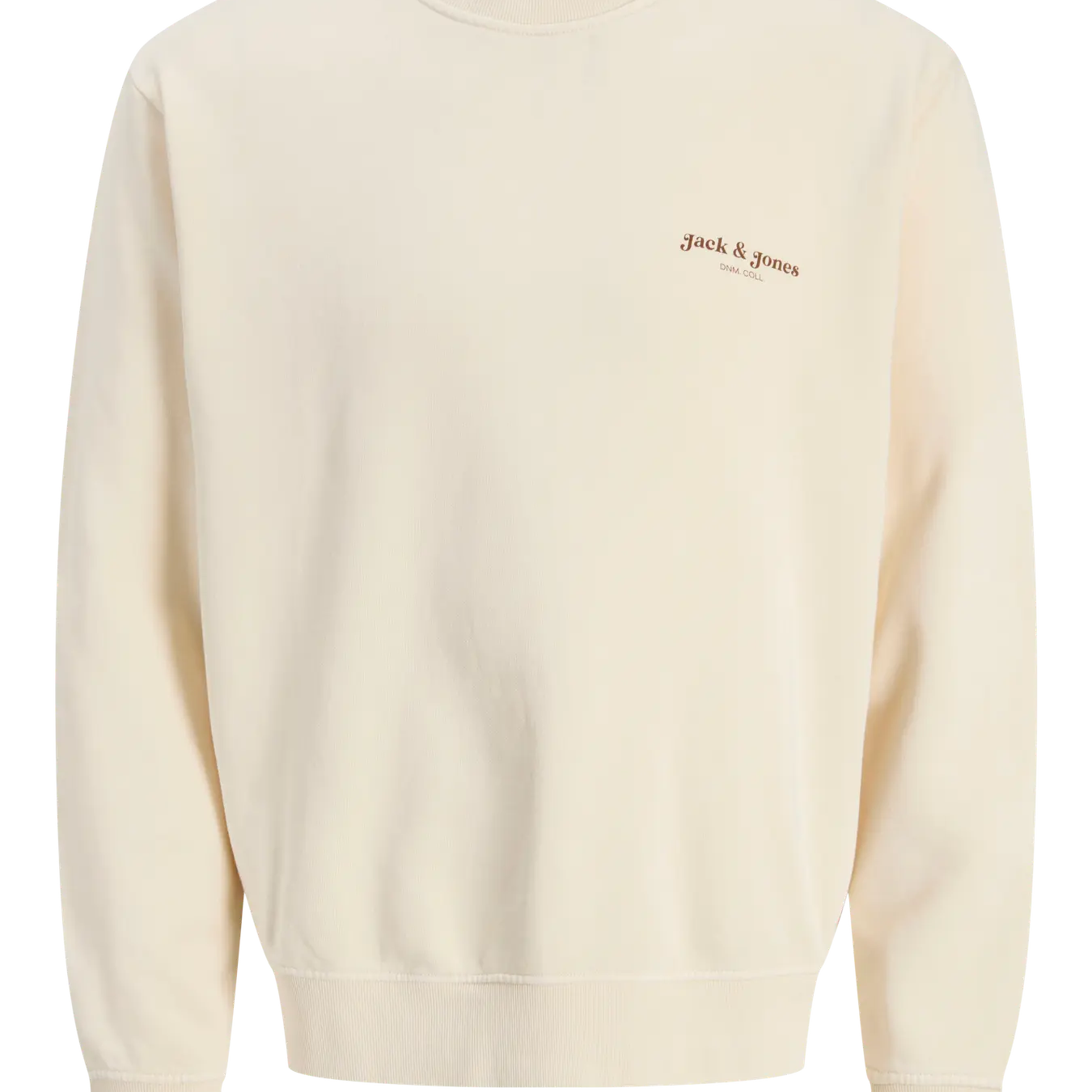 DOVER PRINTED CREW NECK PULLOVER - ANTIQUE WHITE