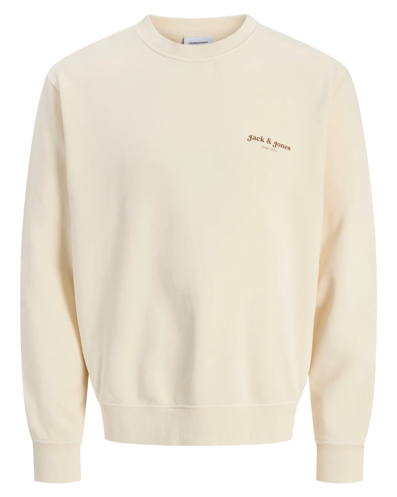 DOVER PRINTED CREW NECK PULLOVER - ANTIQUE WHITE