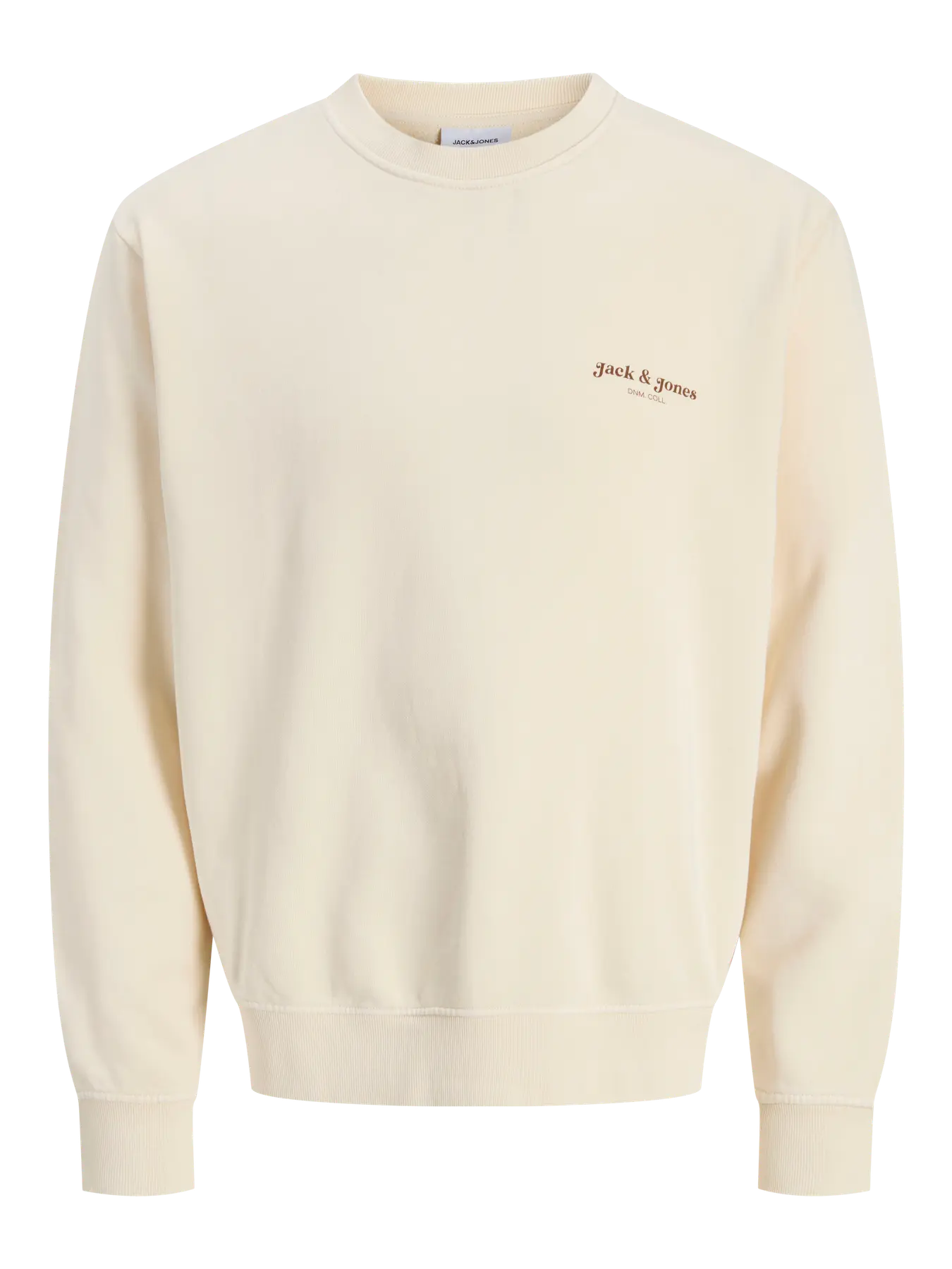DOVER PRINTED CREW NECK PULLOVER - ANTIQUE WHITE