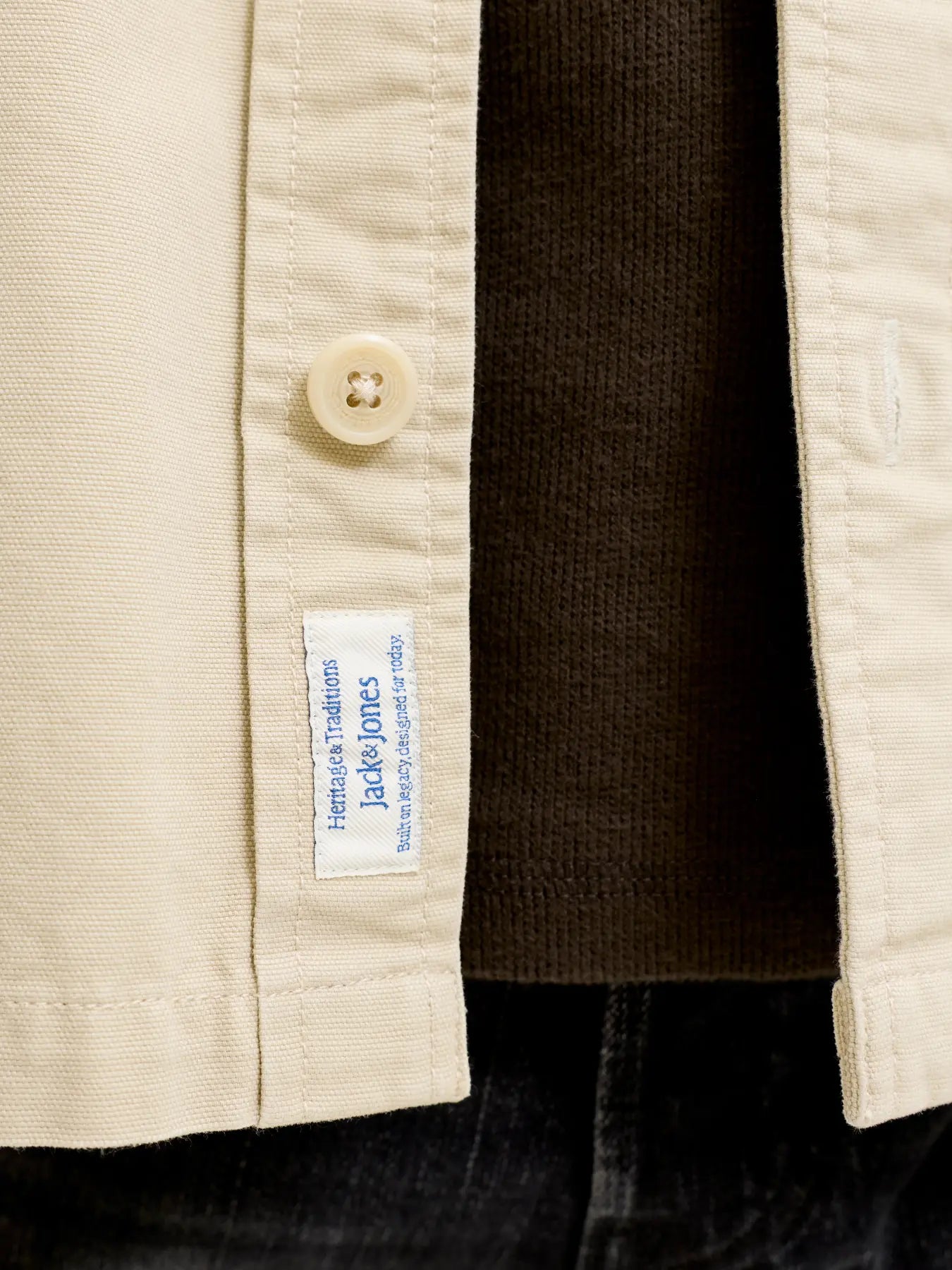 JJ COLTEN CANVAS OVERSHIRT - FIELDS OF RYE