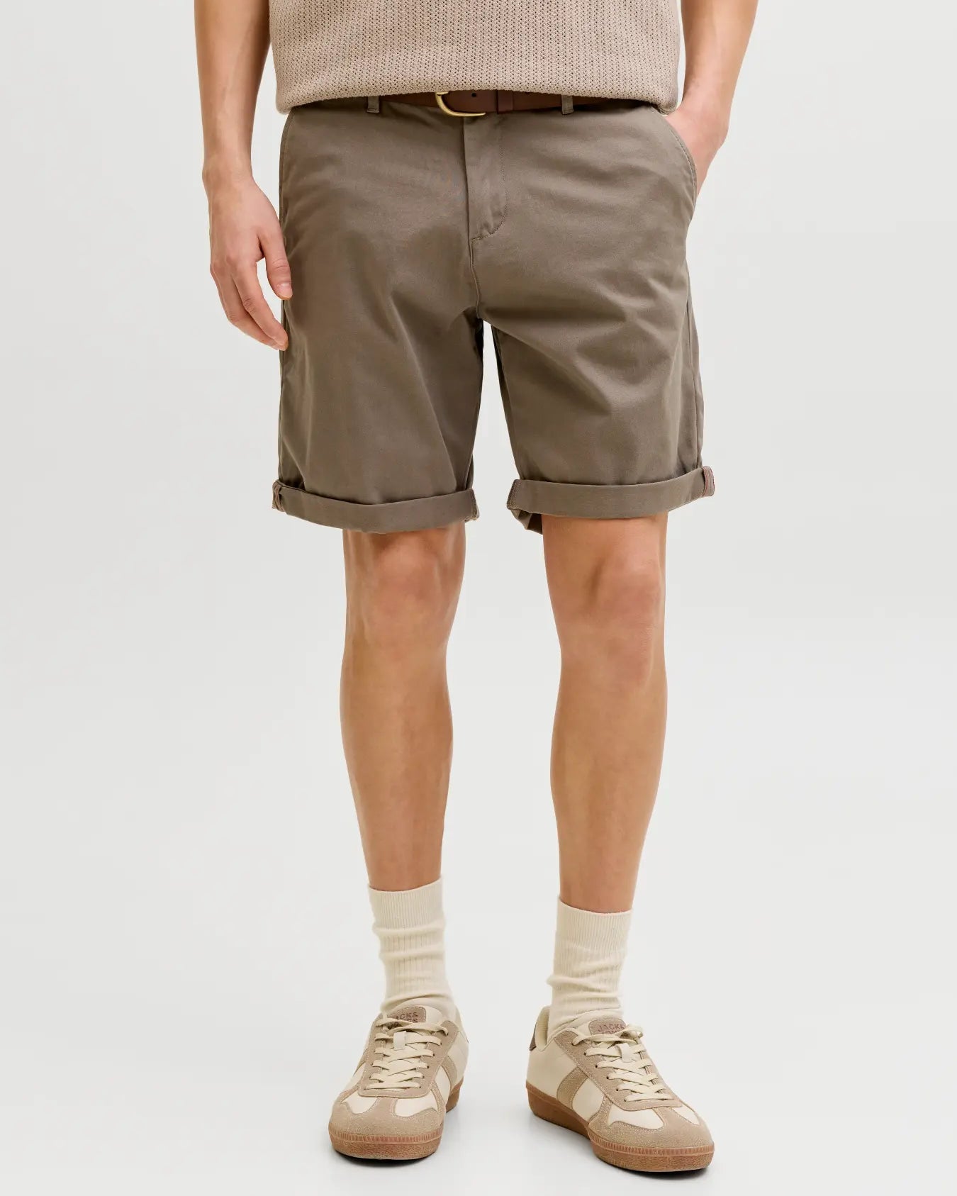 JJ BOWIE CHINO SHORTS - FALCON
