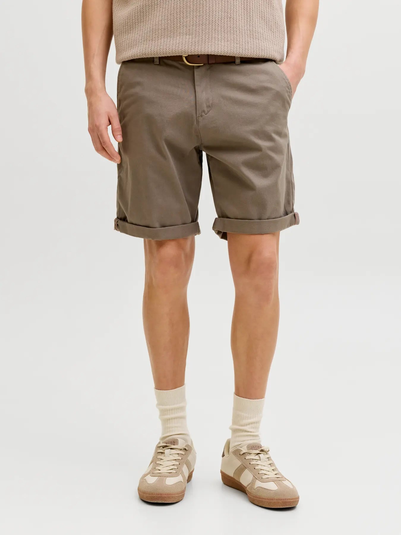 JJ BOWIE CHINO SHORTS - FALCON
