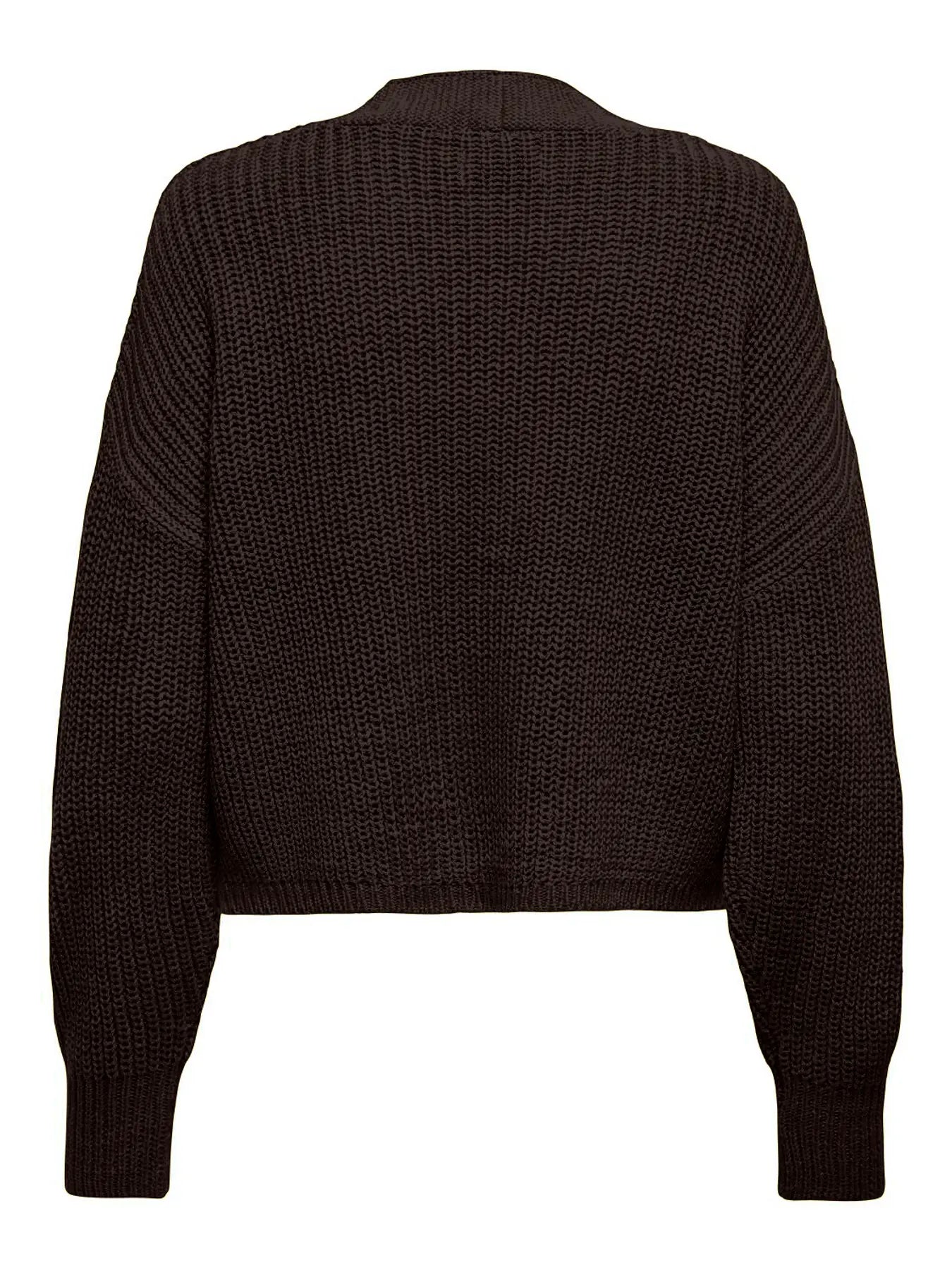 VM CAROL V NECK CARDIGAN - CHOCOLATE TORTE