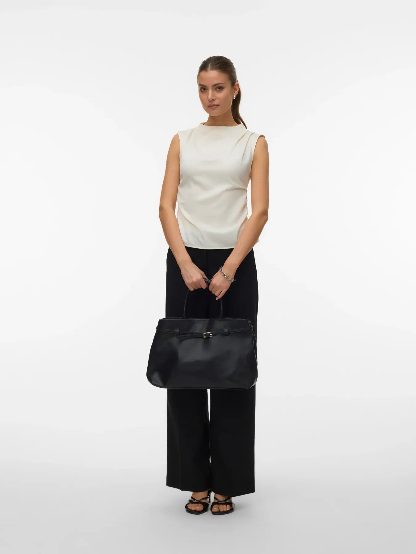 VM TANIA SATIN TANK - BIRCH