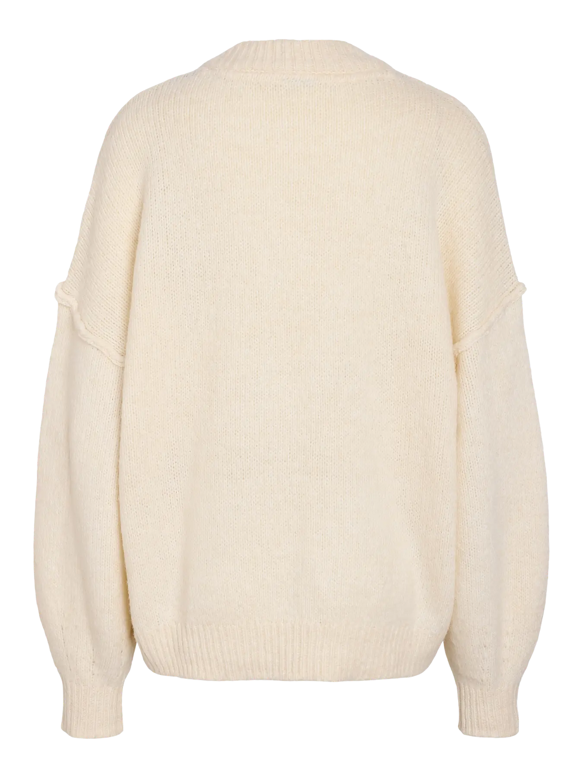 NM LUSIA O NECK KNIT PULLOVER - BIRCH