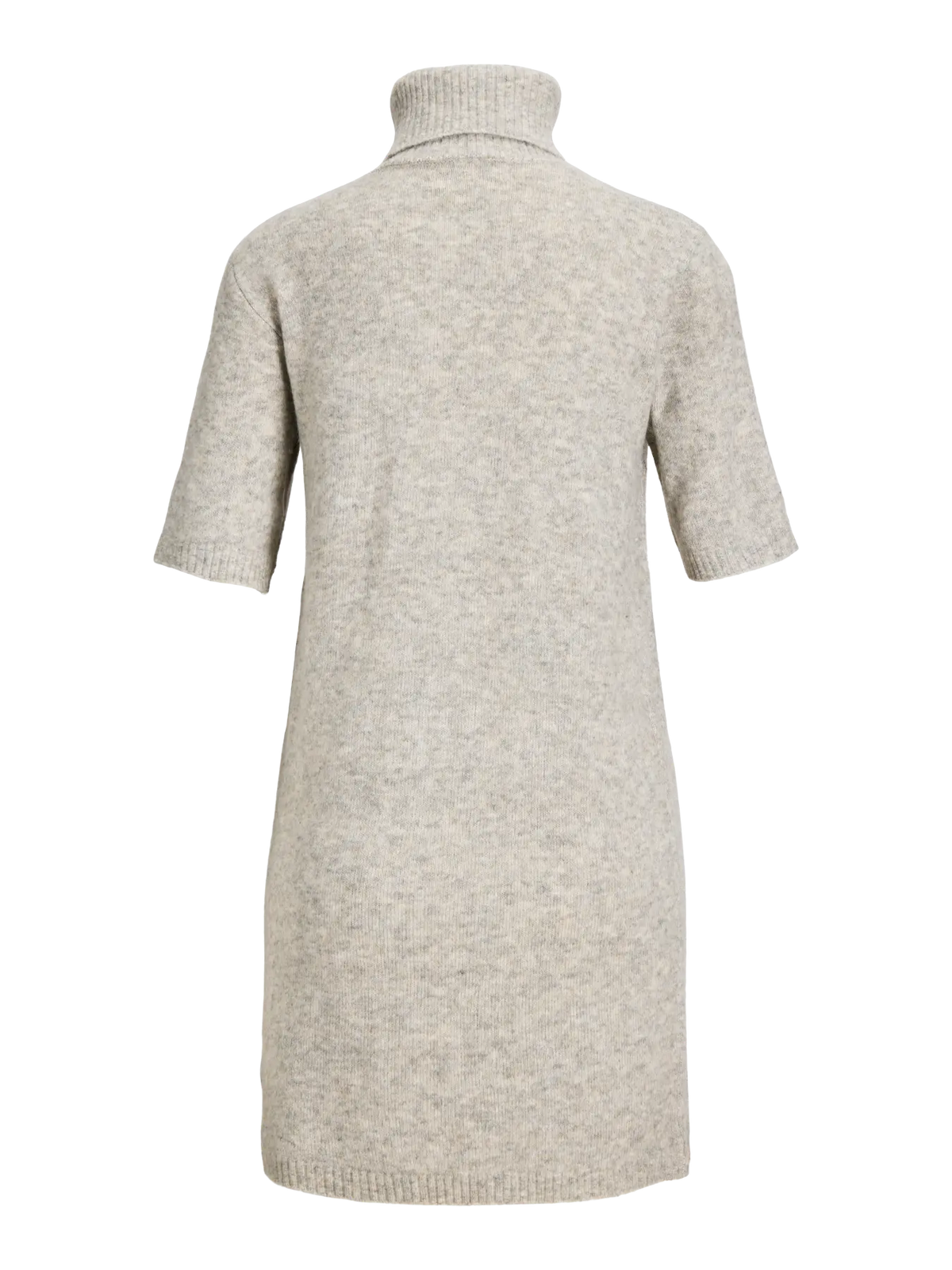 JJXX VALERIA ROLLNECK KNIT DRESS - LIGHT GREY MELANGE