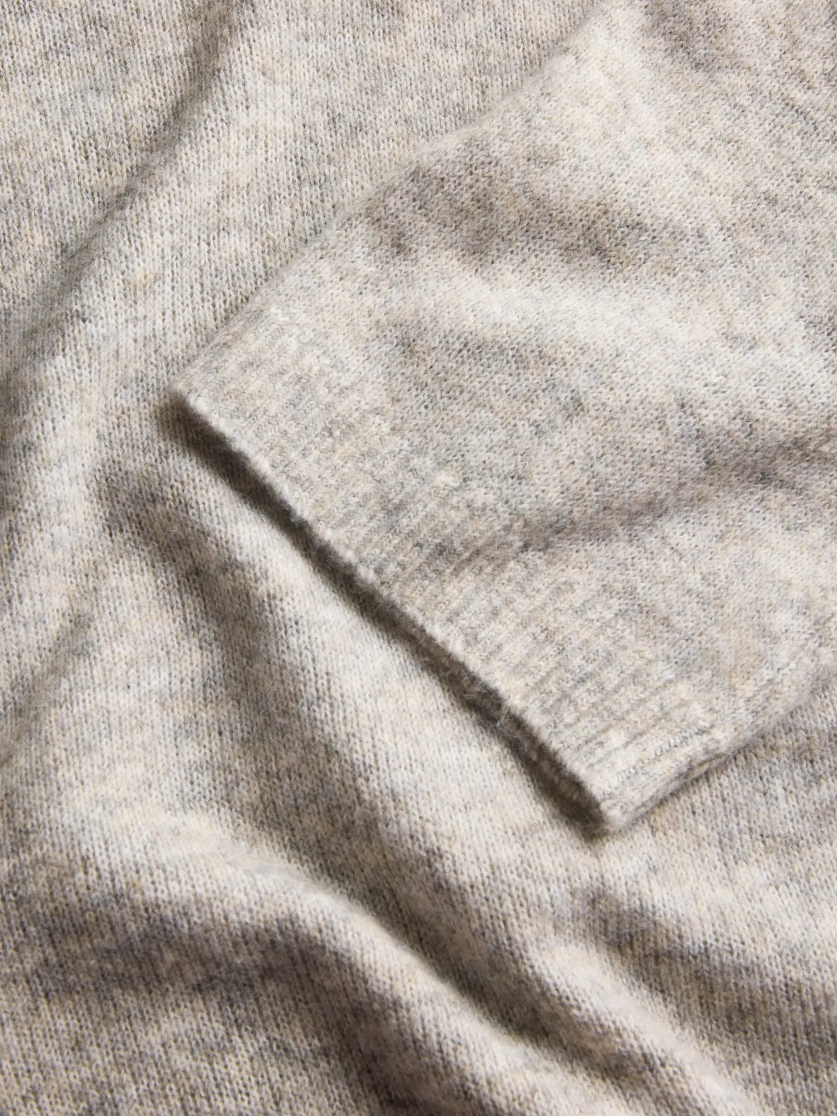 JJXX VALERIA ROLLNECK KNIT DRESS - LIGHT GREY MELANGE