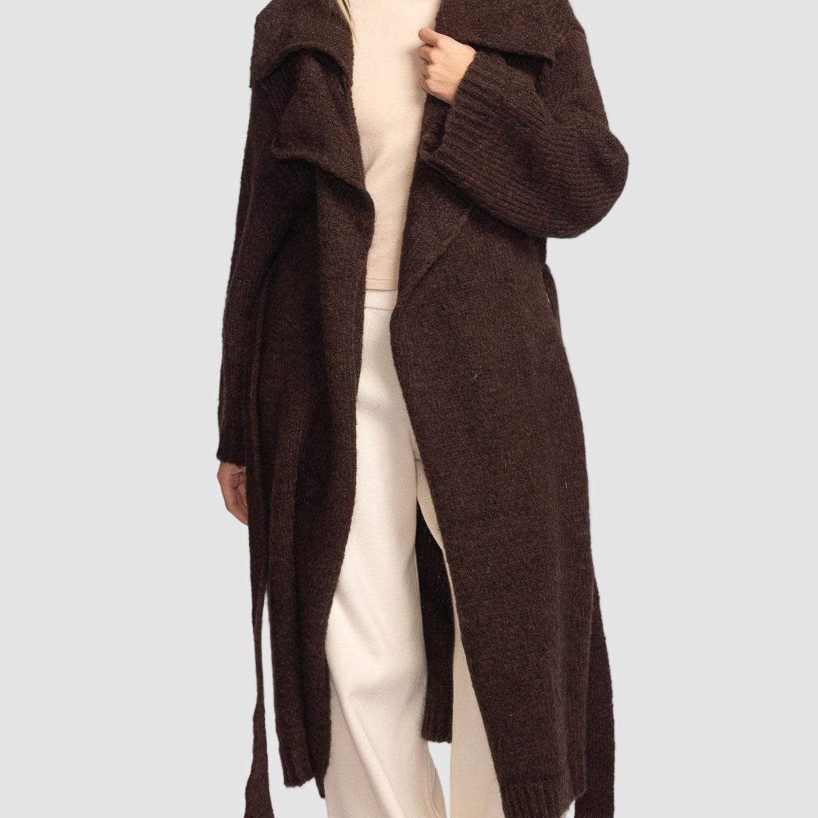 PINK MARTINI MARTHA SWEATER - BROWN