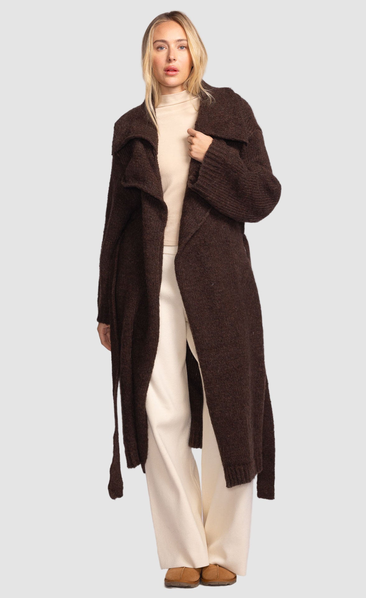 PINK MARTINI MARTHA SWEATER - BROWN