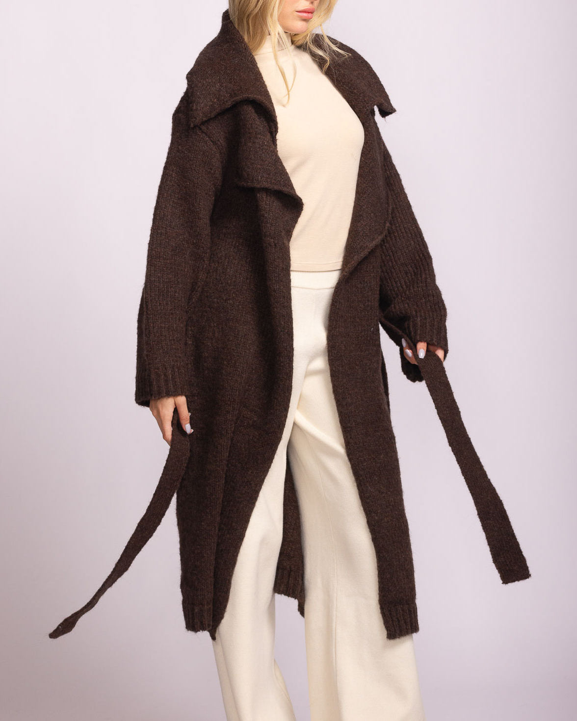 PINK MARTINI MARTHA SWEATER - BROWN