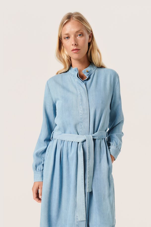 FRIDAY DENIM DRESS - MEDIUM BLUE