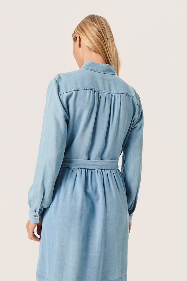 FRIDAY DENIM DRESS - MEDIUM BLUE