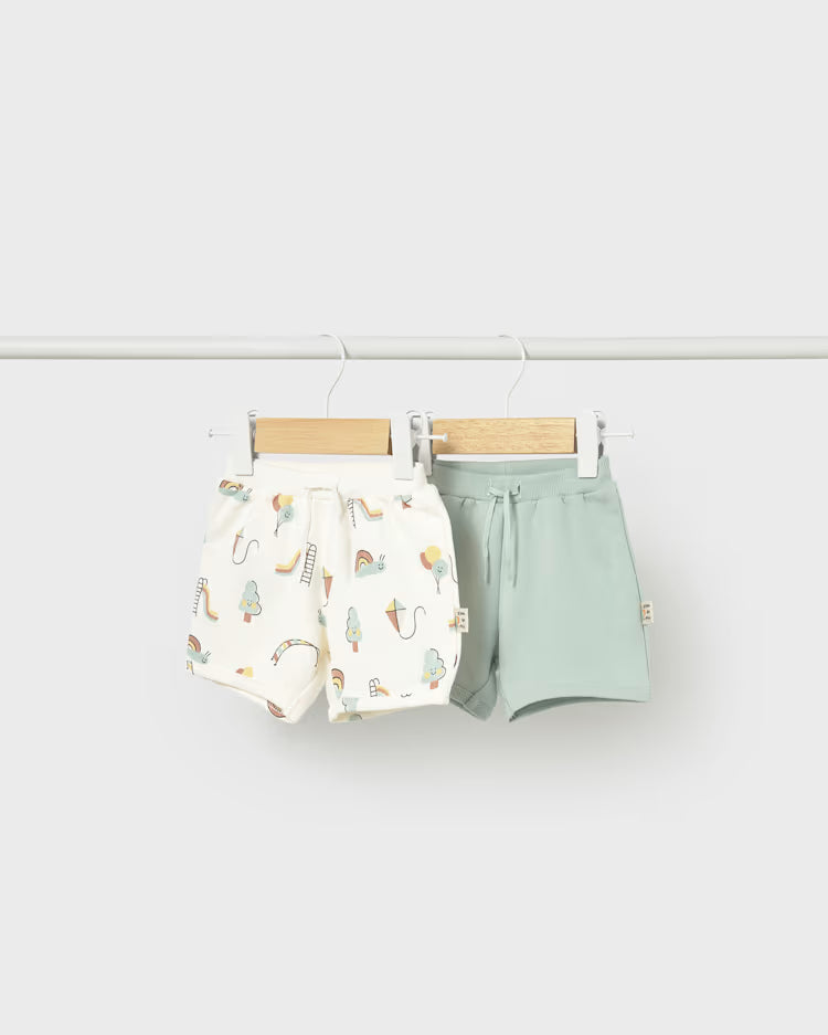 MAYORAL SET OF 2 SHORTS - MINT
