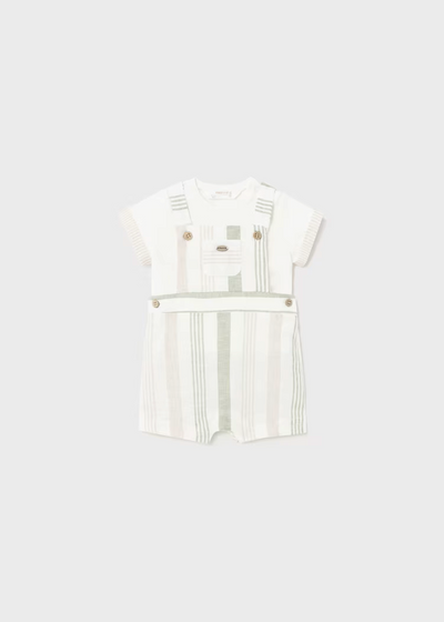 Baby Boy White Linen Set