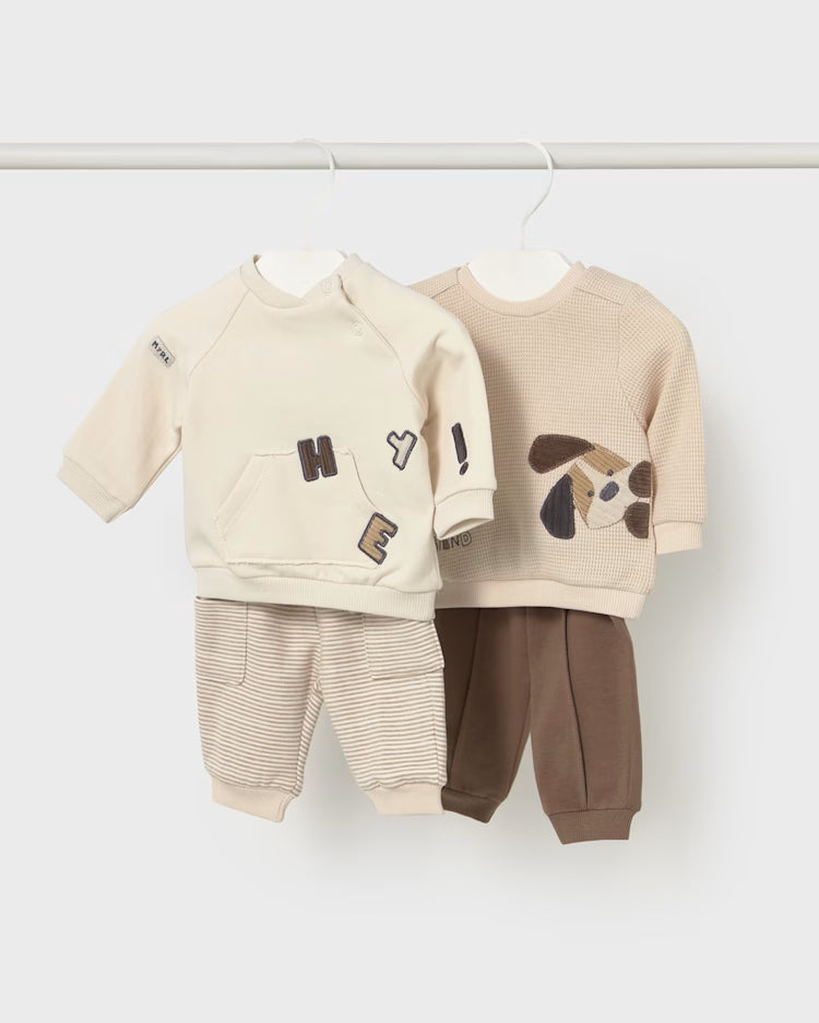 MAYORAL 2PC JOGGER SET - COCOA