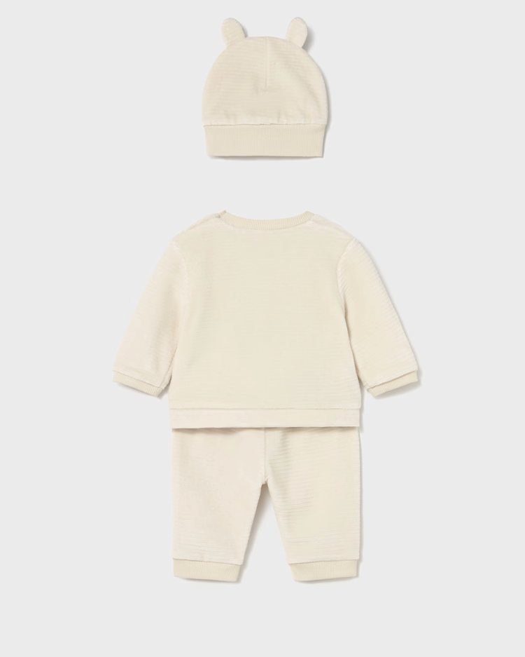 MAYORAL 3PC CORDUROY SET - POTTERY