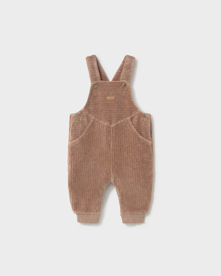 MAYORAL CORDUROY OVERALL - TRUFFLE