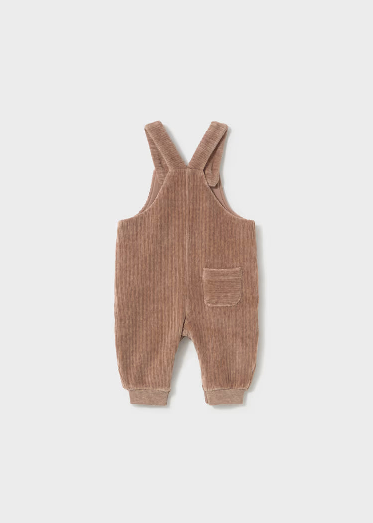 MAYORAL CORDUROY OVERALL - TRUFFLE