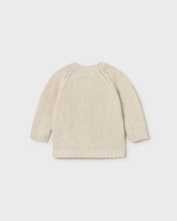 MAYORAL KNIT CARDIGAN - WHEAT